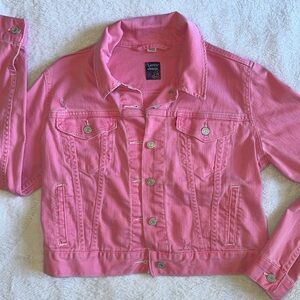 LEVIS PINK VINTAGE DENIM JACKET